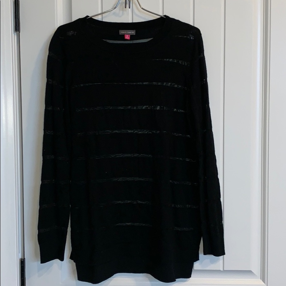 Vince Camuto black tunic